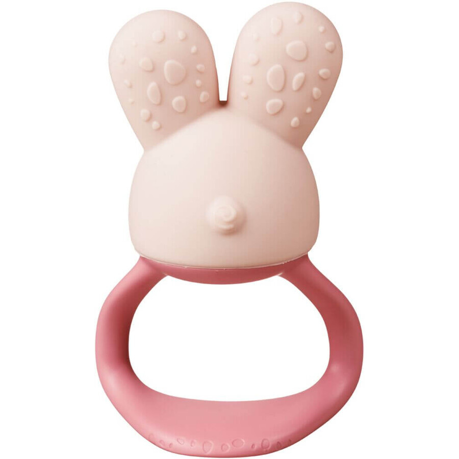 B. box Cooling Teether Rabbit - rose