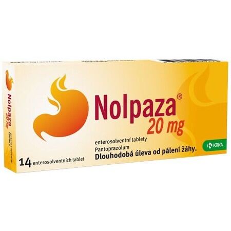 Nolpaza 20 mg 14 compresse