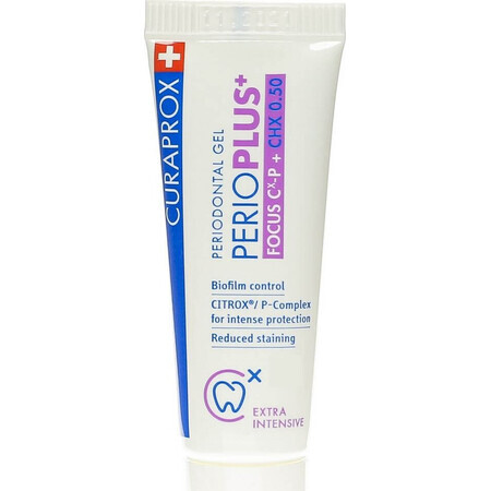 Curaprox Perio Plus Focus CHX 0,50% Gel dentaire 10 ml