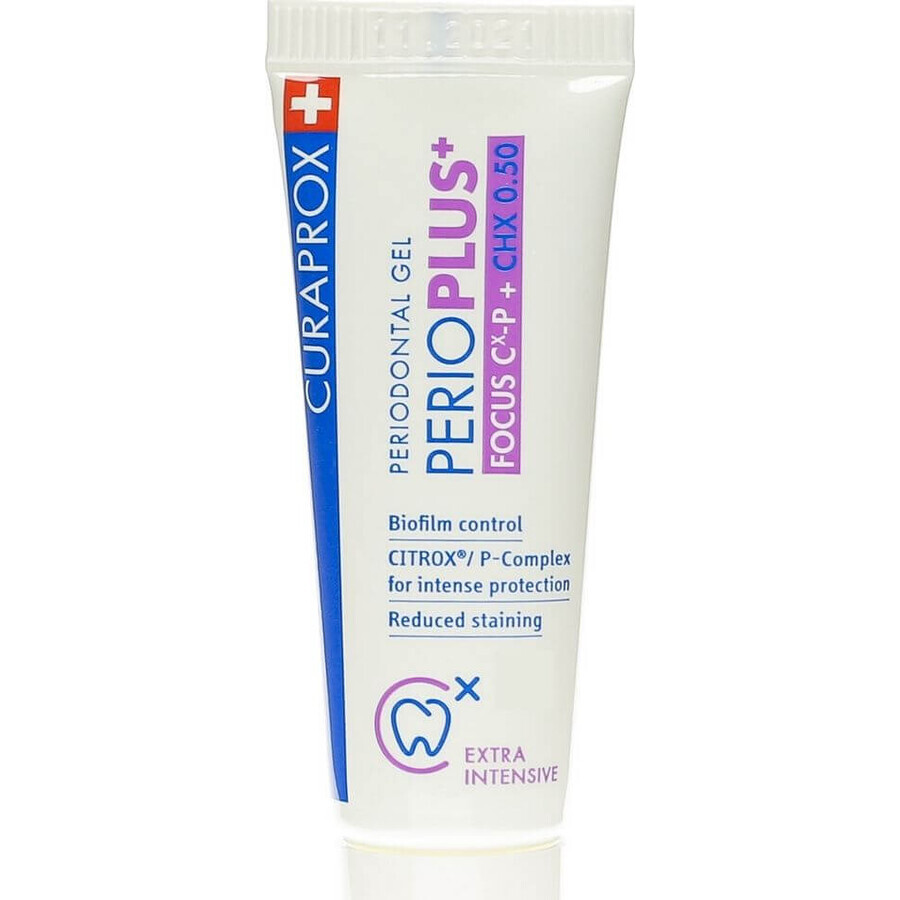 Curaprox Perio Plus Focus CHX 0,50% Gel dentaire 10 ml