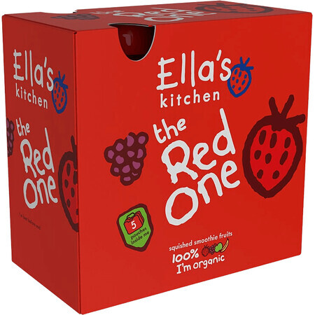 Ella's Kitchen BIO Red One fruit puree with strawberries 5 x 90 g