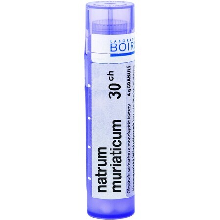 Boiron Natrum Muriaticum CH30 Granulat 4 g