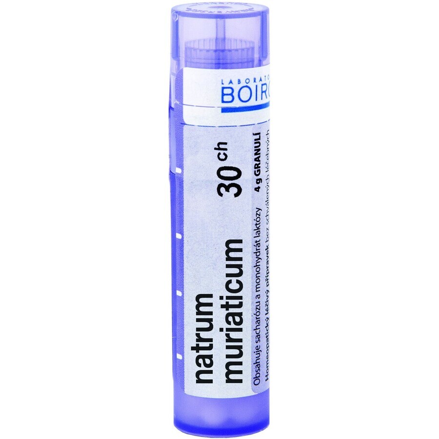 Boiron Natrum Muriaticum CH30 Granulat 4 g