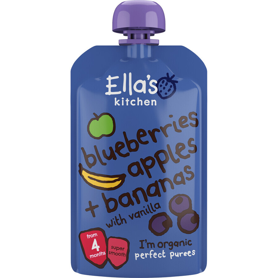 Ella's Kitchen Organic Apples, Cranberries and Bananas 120 g