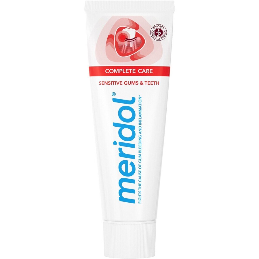 Meridol Complete Care dentifricio per denti e gengive sensibili 75 ml