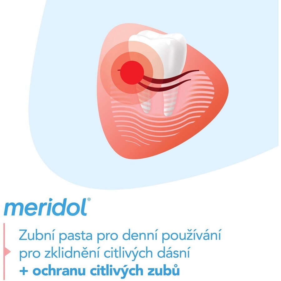 Meridol Complete Care dentifricio per denti e gengive sensibili 75 ml