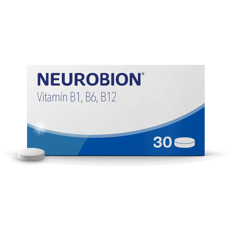 Neurobion 100 mg/50 mg/1 mg, 30 compresse