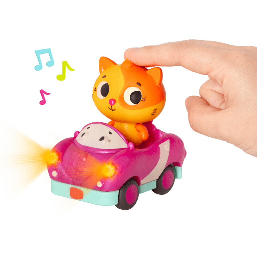 B-Toys Light-up cars with sounds 3 pcs