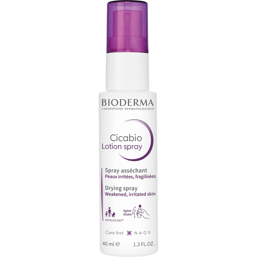 Bioderma Cicabio Lozione spray per ferite umide 40 ml