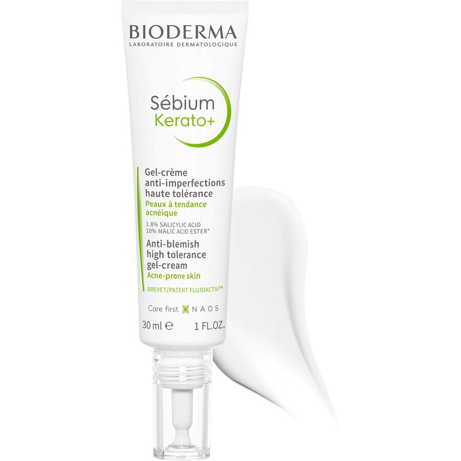 Bioderma Sébium Kerato+ hochverträgliche Akne-Gel-Creme 30 ml