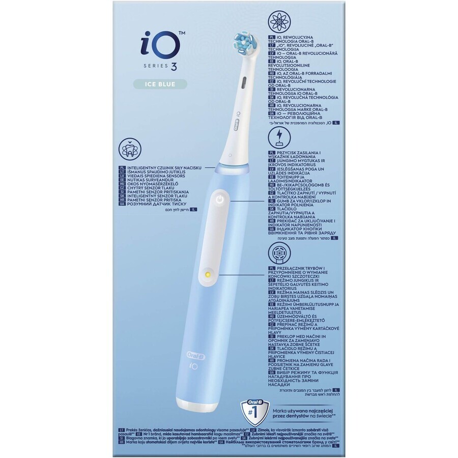 Periuța de dinți electrică Oral-B iO 3 Blue