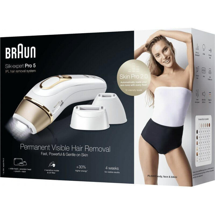 Braun Silk-expert Pro PL5243 Depiladora IPL