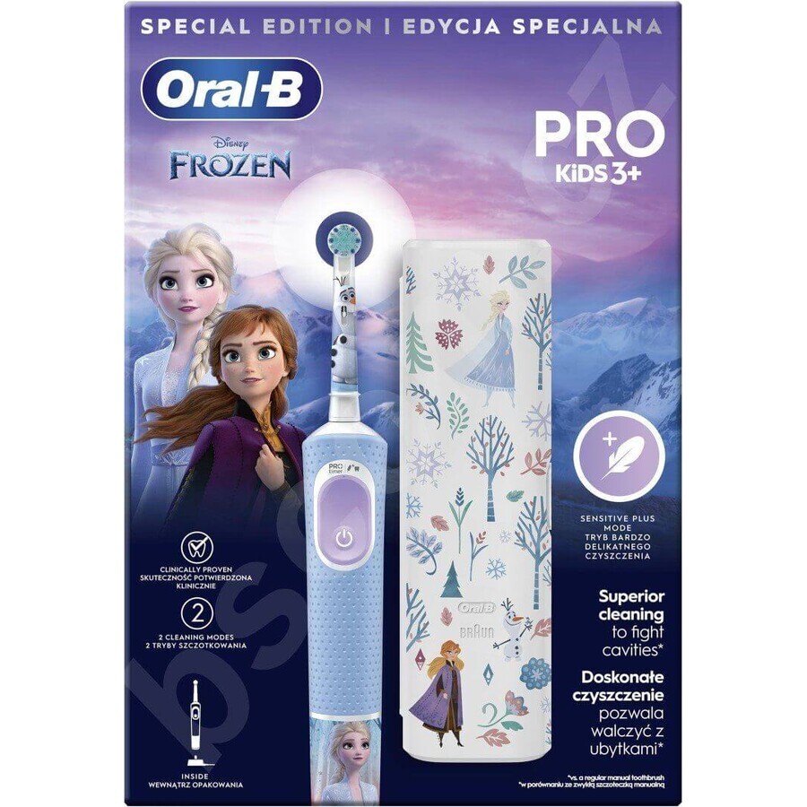 Periuță de dinți electrică Oral-B Pro Kids Ice Kingdom