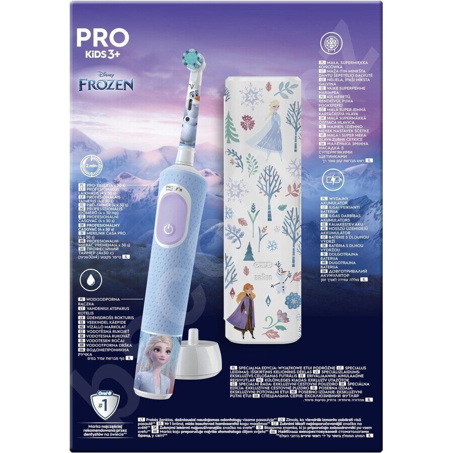 Periuță de dinți electrică Oral-B Pro Kids Ice Kingdom