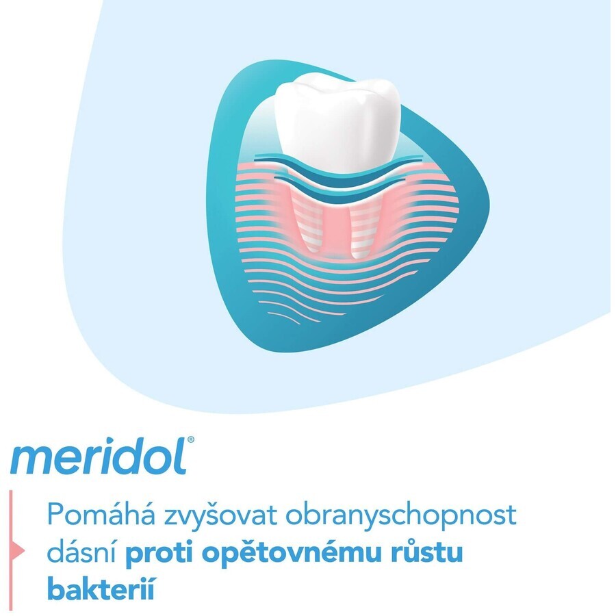 Meridol Protezione gengive Dentifricio 3 x 75 ml