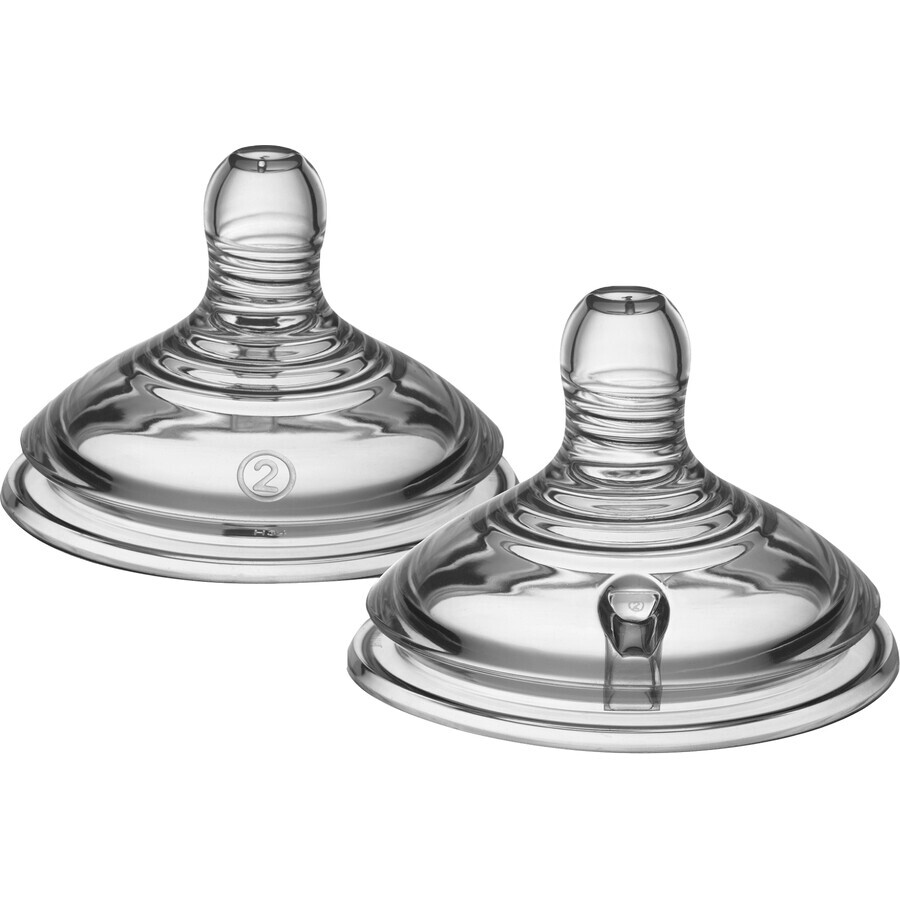 Tommee Tippee Ciuccio anticolica di ricambio C2N - Medio 2 pz.