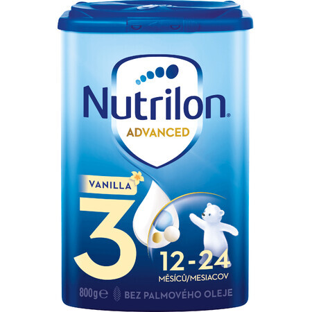 Nutrilon 3 Advanced Vanille zuigelingenvoeding 800 g