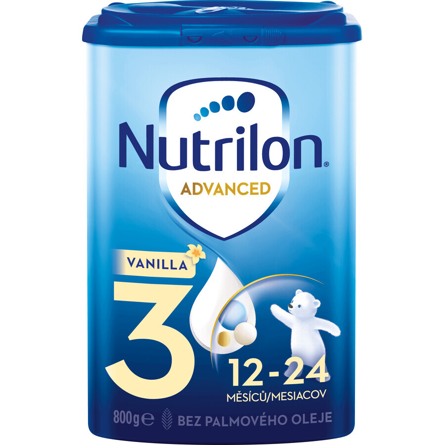 Nutrilon 3 Advanced Vanille zuigelingenvoeding 800 g