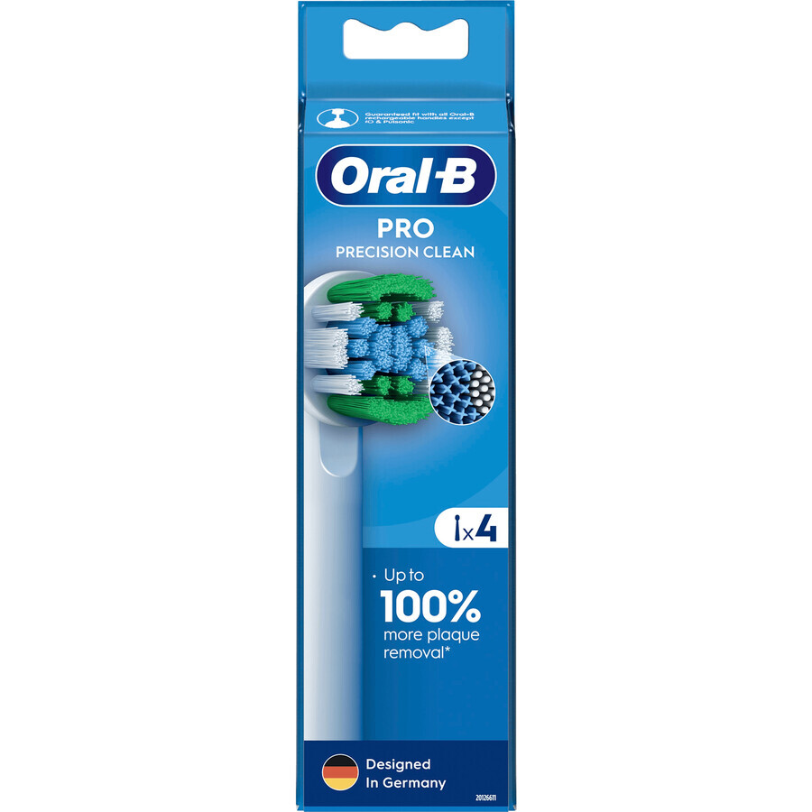 Oral-B Pro Precision Clean vervangingskoppen 4 stuks