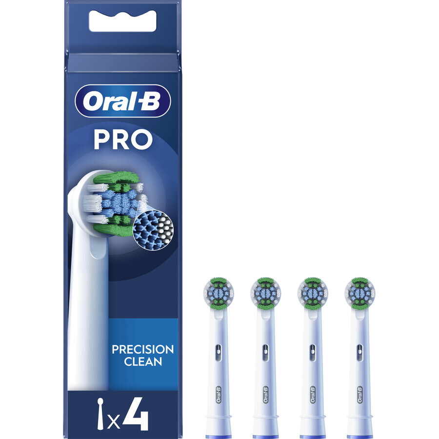 Oral-B Pro Precision Clean vervangingskoppen 4 stuks