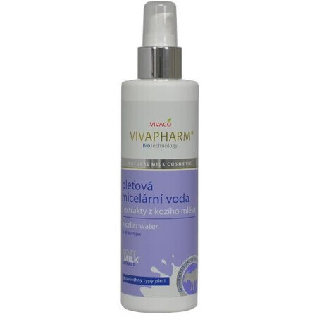 Vivapharm Latte di capra Lavaggio micellare per il viso 200 ml