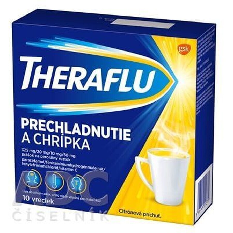 TheraFlu cold and flu 10 pcs