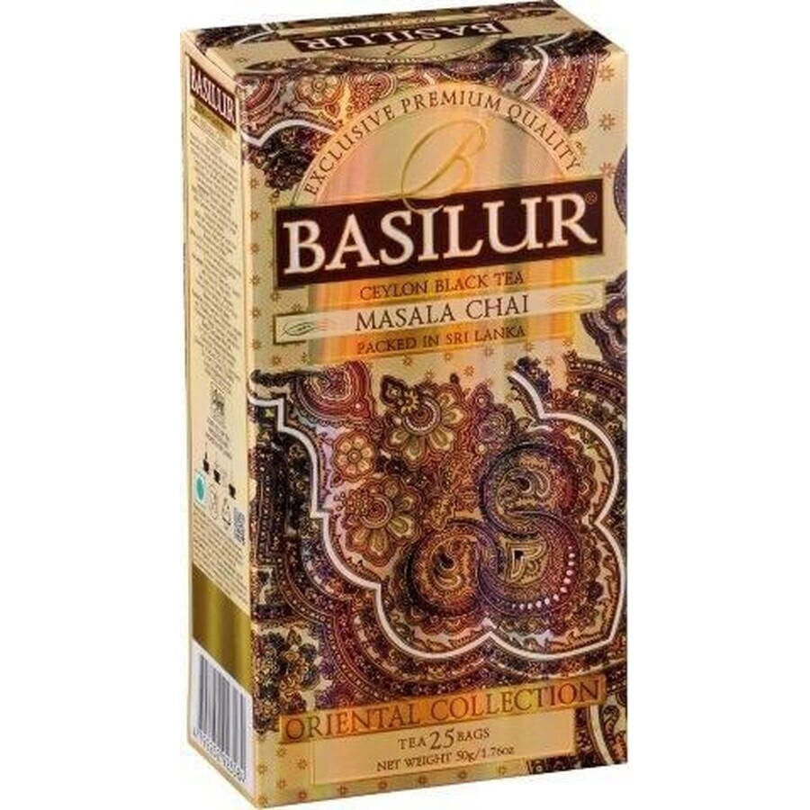 Basilur Orient Masala Chai pliculețe neambalate 25 x 2 g