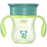 Chicco Mok Perfect 360 met handvaten groen 12m+ 200 ml