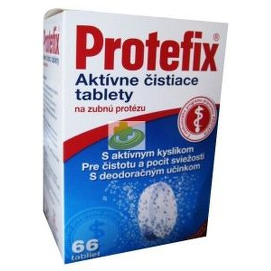 Protefix Active Compresse per la pulizia delle protesi 66 pz.