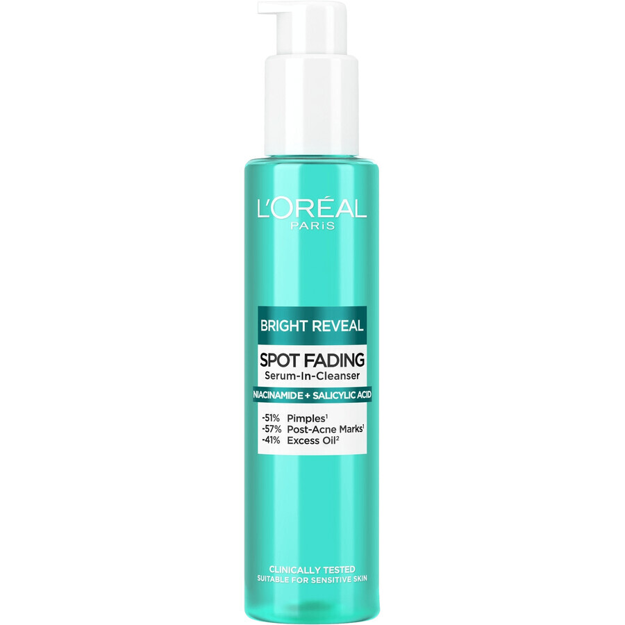 L'Oréal Paris Bright Reveal-Reinigungsgel gegen dunkle Flecken, 150 ml