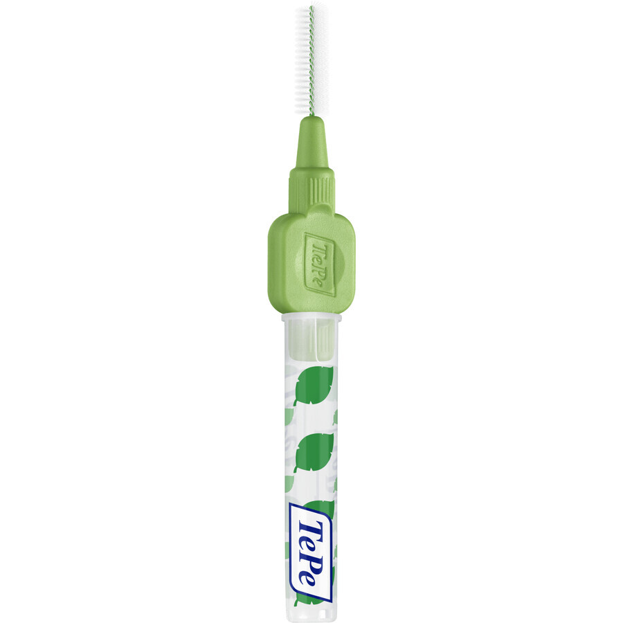 TePe Scovolini interdentali misura 5 verde 0,8 mm, scatola di carta 6 pz.