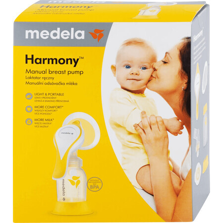 Pompă de sân cu 2 trepte Medela Harmony Manual