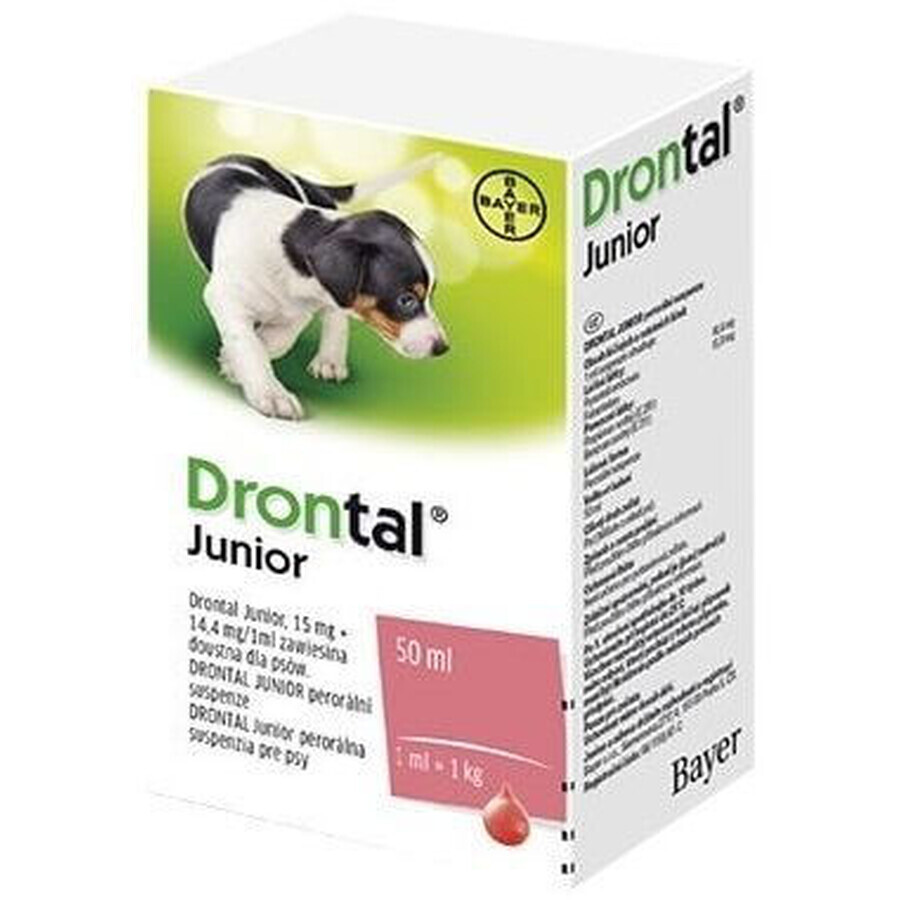 Drontal Junior Sospensione orale per cani 50 ml