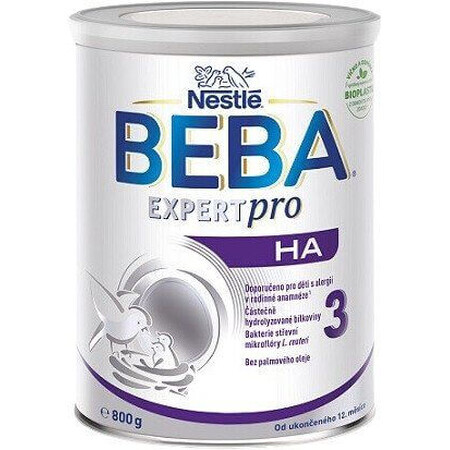 Nestlé Beba ExpertPro HA 3 Leche para niños pequeños 800 g