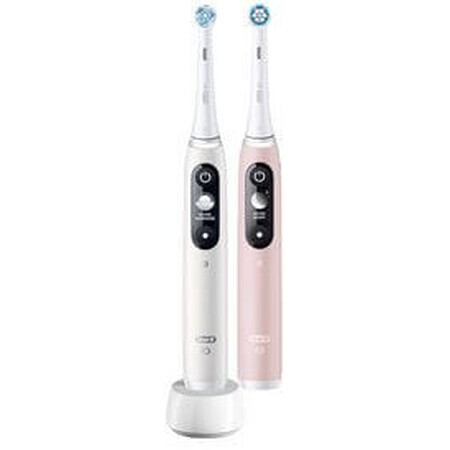 Periuta de dinti electrica Oral-B iO Series 6 Duo White&Pink