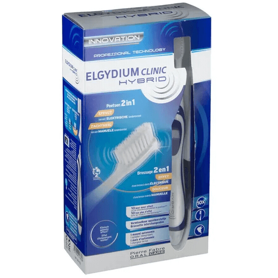 Elgydium hybrid toothbrush