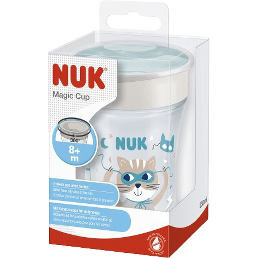 Nuk Magic Cup 360° cu capac 230 ml