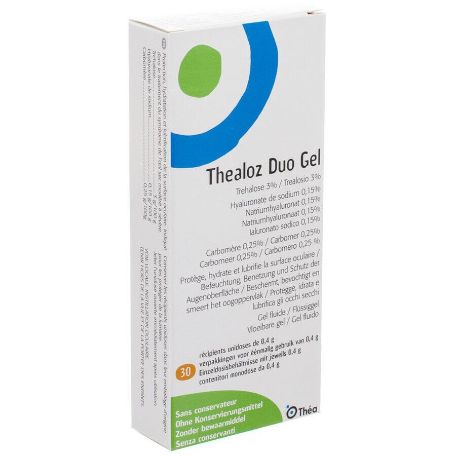 Thealoz Duo gel 30 x 0,4 g