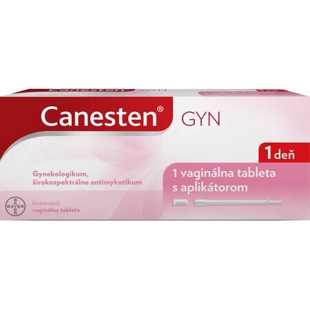 Canesten GYN 1 jour 500 mg, 1 comprimé