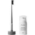 Piuma SMILE BOX spazzolino con dentifricio, grigio morbido 75 ml