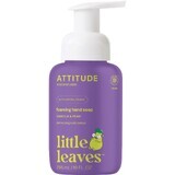 Attitude Sapone schiumoso per bambini Foglie piccole al gusto di vaniglia e pera 295 ml