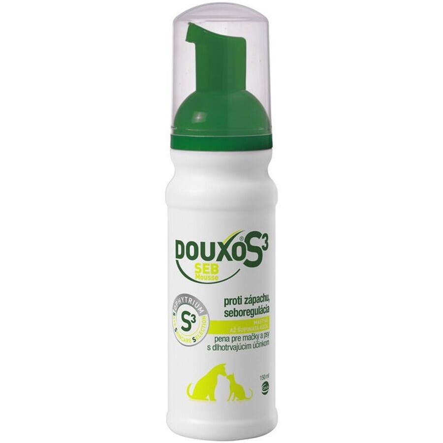 Douxo S3 Seb Foam per cani e gatti, 150 ml