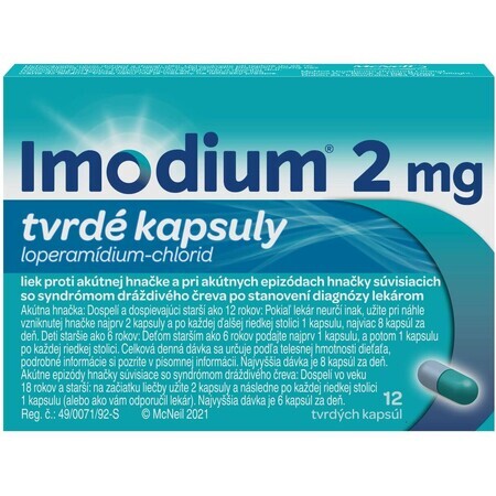 Imodium 2mg forza capsula 12 capsule