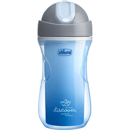 Chicco thermoskan Sport met rietje blauw 14m+ 266 ml