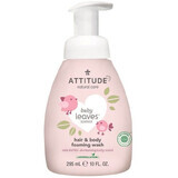 Attitude Baby Shower Foam (2in1) senza profumo Baby leaves 295 ml