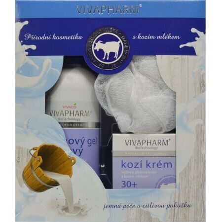 Vivaco Vivapharm Caja de regalo de leche de cabra - baño/sudoración