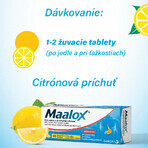 Maalox masticabile, senza zucchero, 40 compresse, Sanofi