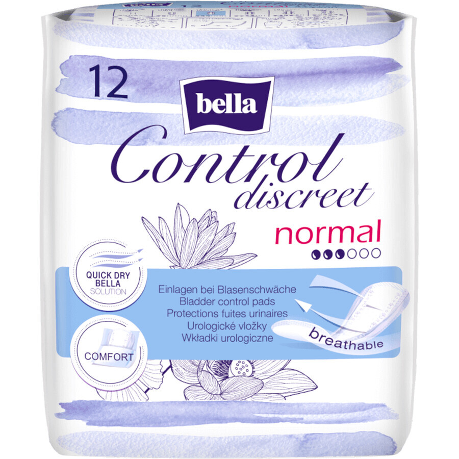 Bella Control Discreet Normale Urologische Tampons 12 Stück