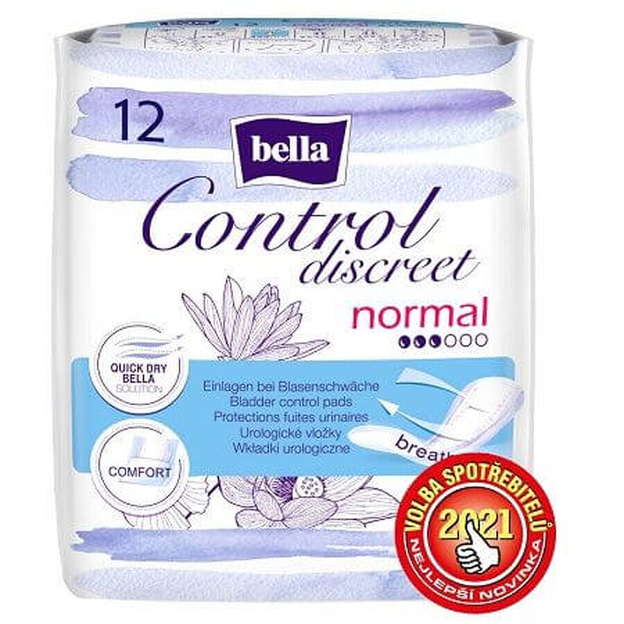 Bella Control Discreet Normale Urologische Tampons 12 Stück