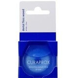 Curaprox DF 834 ață dentară cerată () cu aromă de mentă 1 buc 50 m